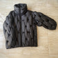 Plus Size Woven Twisted Down Cotton-padded Jacket