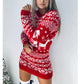 Nouvelles robes pull en tricot d'automne et d'hiver