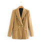 zipper jacket elegant thick warm women's coat