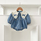 Bowknot Embroidered Baby Girl Princess Dress