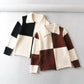 Fall Street Hipster Lapel Ladies Top
