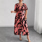 Plus-size Elegant V-neck Dress For Women