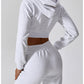 Loose Long Sleeve Sweatershirt Coat For Women