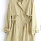 Hooded straight women's trench coat