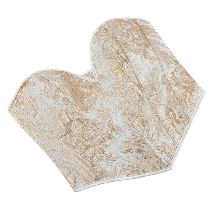 Golden Printing Strapless Women's Tube Top Chest Support