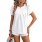 European And American Women's Clothing Casual V-neck Chiffon Shirt
