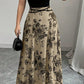 Women's Dress Slimming French Floral Long