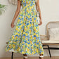 Elegant Style Polyester A-line V-neck A-line Dress
