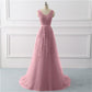 Robe de demoiselle d'honneur de mariage à petite queue en dentelle, robe de soirée pour femme
