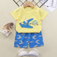 Ensemble short et t-shirt d'été à manches courtes pour enfants, garçons et filles, vêtements pour bébés et petits enfants, neufs
