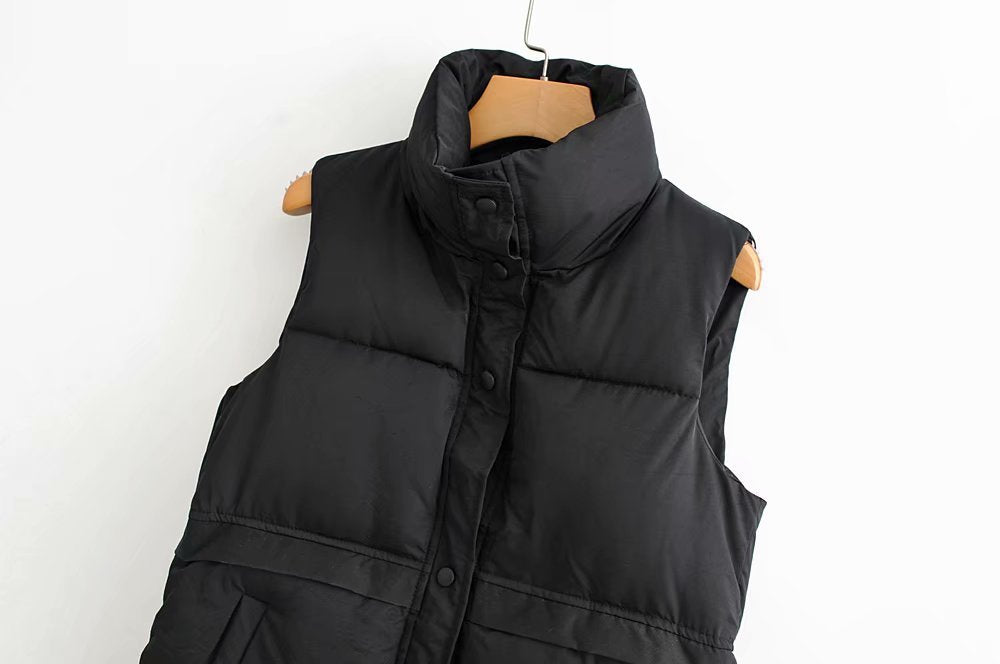 Korean Version Of Slim Slimming Single Breasted Vest