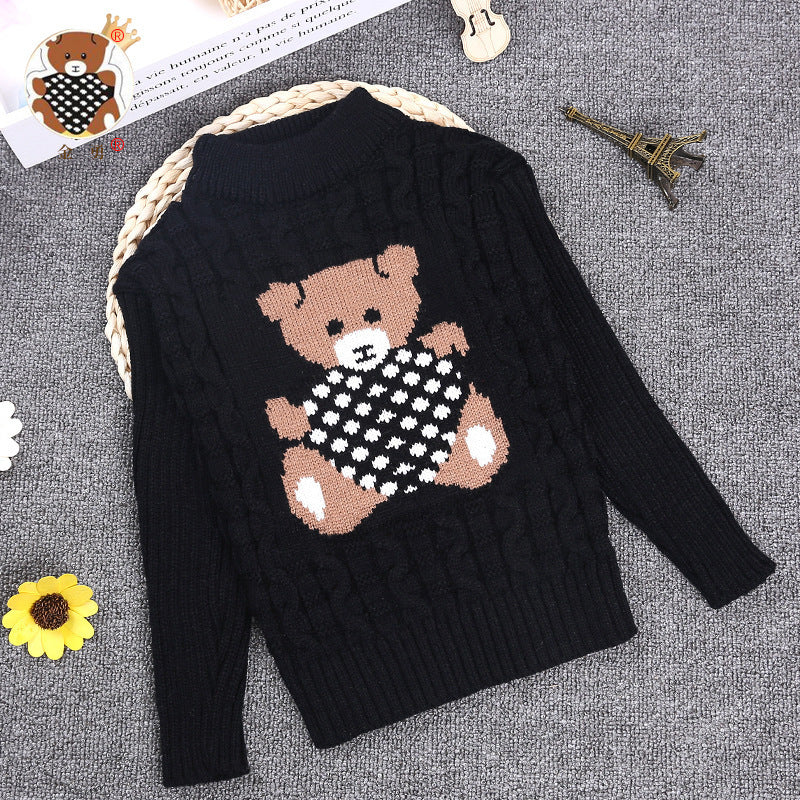 Knitted Bottoming Shirt Stretch Sweater Thermal Clothes