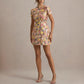 New Spring Summer Short-Sleeve Sequin Crew-Neck Dress For Europe And The US