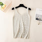 Summer Camisole Women's New Ice Silk Sleeveless Thin Knitted Bottoming Shirt