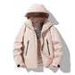 Manteau matelassé en coton pour couple, automne-hiver, pour hommes et femmes