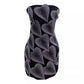 Heavy Embroidery Drilling Tube Top Slimming Dress