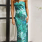 Spring And Summer New European And American Elegant Socialite Sleeveless Backless Tube Top Dress Women