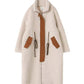 Lamb Wool Coat Thickened Korean Style Mid-length Cotton