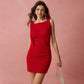 Elegant Slim-fit Mini Dress For Parties And Gatherings