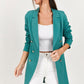 European And American Women's Casual Double-breasted Suit Jacket