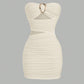 Sexy Stylish Sheer Form-fitting Tube Dress