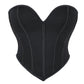 Women's Black Matte Tube Top