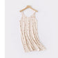 Fashion Print Cross Slip Dress For Women