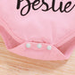 Newborn Long Sleeve Romper Leopard Print Trousers And Headband Three-piece Set