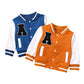 Veste d'automne pour enfants, uniforme de baseball