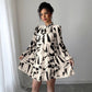 Simple Printed Skirt For Women Dress