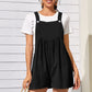 Summer Women's Cotton Linen Sleeveless Jumpsuit