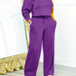 Women's Long-sleeved Round Neck Sweater Elastic Waist Pants Casual Fashion Two-piece Suit