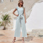 European And American Style All-Match High-Waisted Wide-Leg Pants