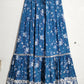 Bohemian Vacation Skirt Ruffled Big Hem Skirt