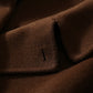 Double-faced Woolen Coat With Wool Horn Buttons