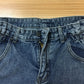 Fashion Five-color Elastic Waist Rolled Edge Denim Shorts Women