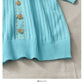 Hong Kong Style Polo Collar Single-breasted Golden Dot Slim Top Women