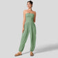 Summer Solid-color Casual Jumpsuit