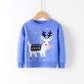 Cotton Double Layer Autumn Winter Christmas Long Sleeved Children's Sweater
