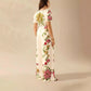 Women's Deep V-neck Printed Fashion Wide-leg Jumpsuit