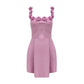 Strap Flower Dress Women's Fashion Casual