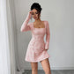 Simple And Fashionable Long Sleeve Dress For Women