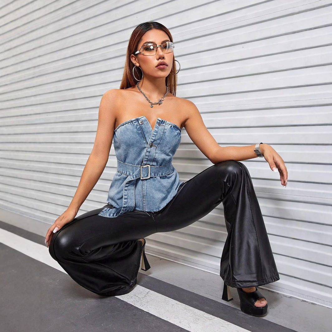 Backless Tube Top