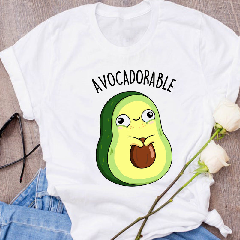 T-shirt à manches courtes pour hommes et femmes, imprimé créatif et tendance, ample, pour l'été