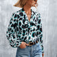 Fashionable Lace Vintage Printed Shirt Women