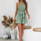 Sleeveless Casual Waist Tight Slimming Dress