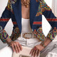 Polyester Jacket Women's Long Sleeve Personality