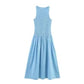Spring Plaid Ladies Dress
