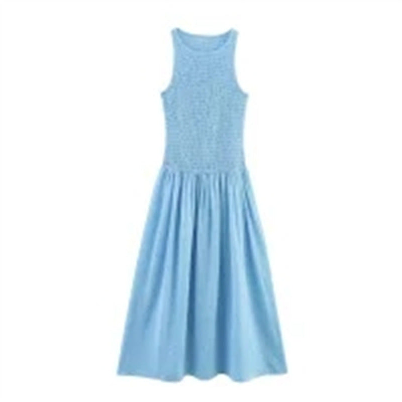 Spring Plaid Ladies Dress