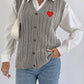 Women's Knitted Cardigan Casual Vest